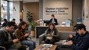 chatbot_addiction_recovery_clinic_lobby