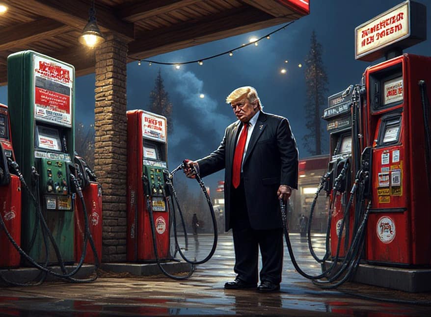 Trump at pump5